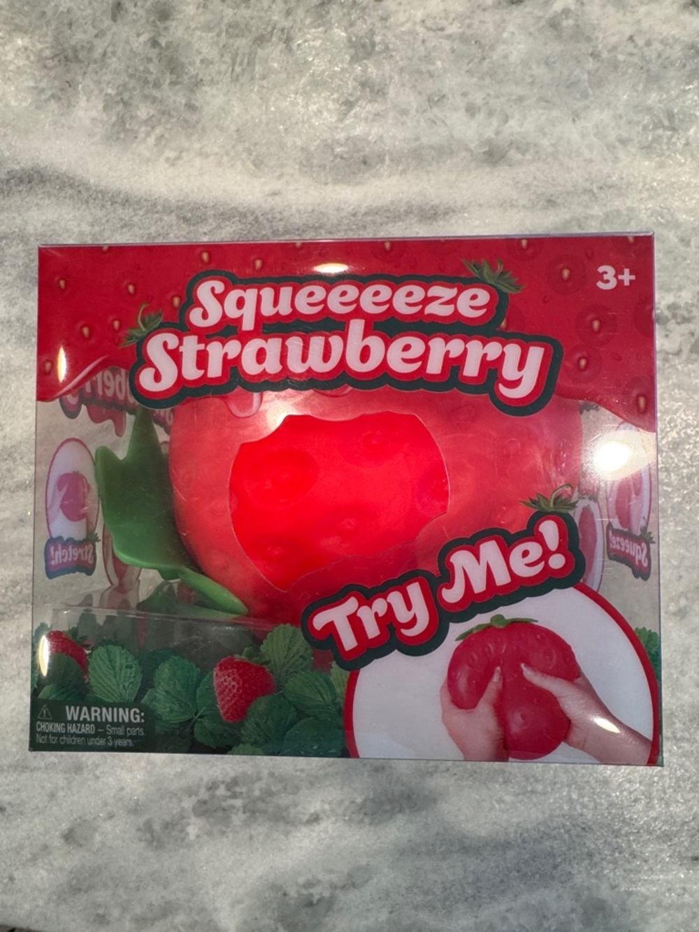 Squishy Stress Toy - Red